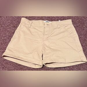 Girls Tan Shorts from Old Navy